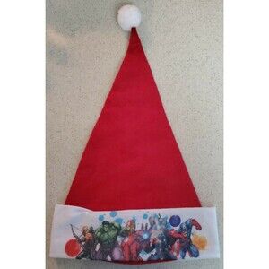 Marvel Comics Avengers Christmas Holiday Santa Hat 17" Tall